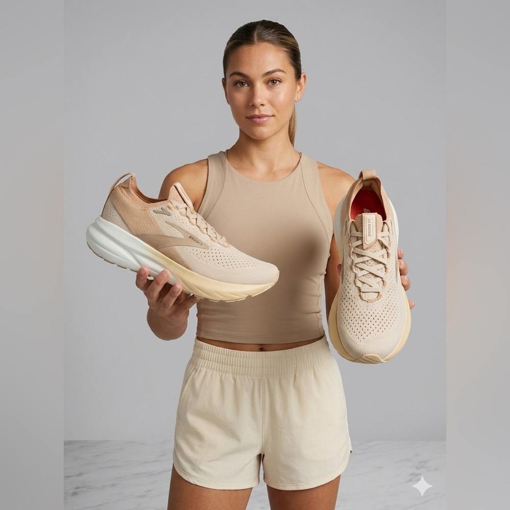 Stylish Beige Women's Sneakers